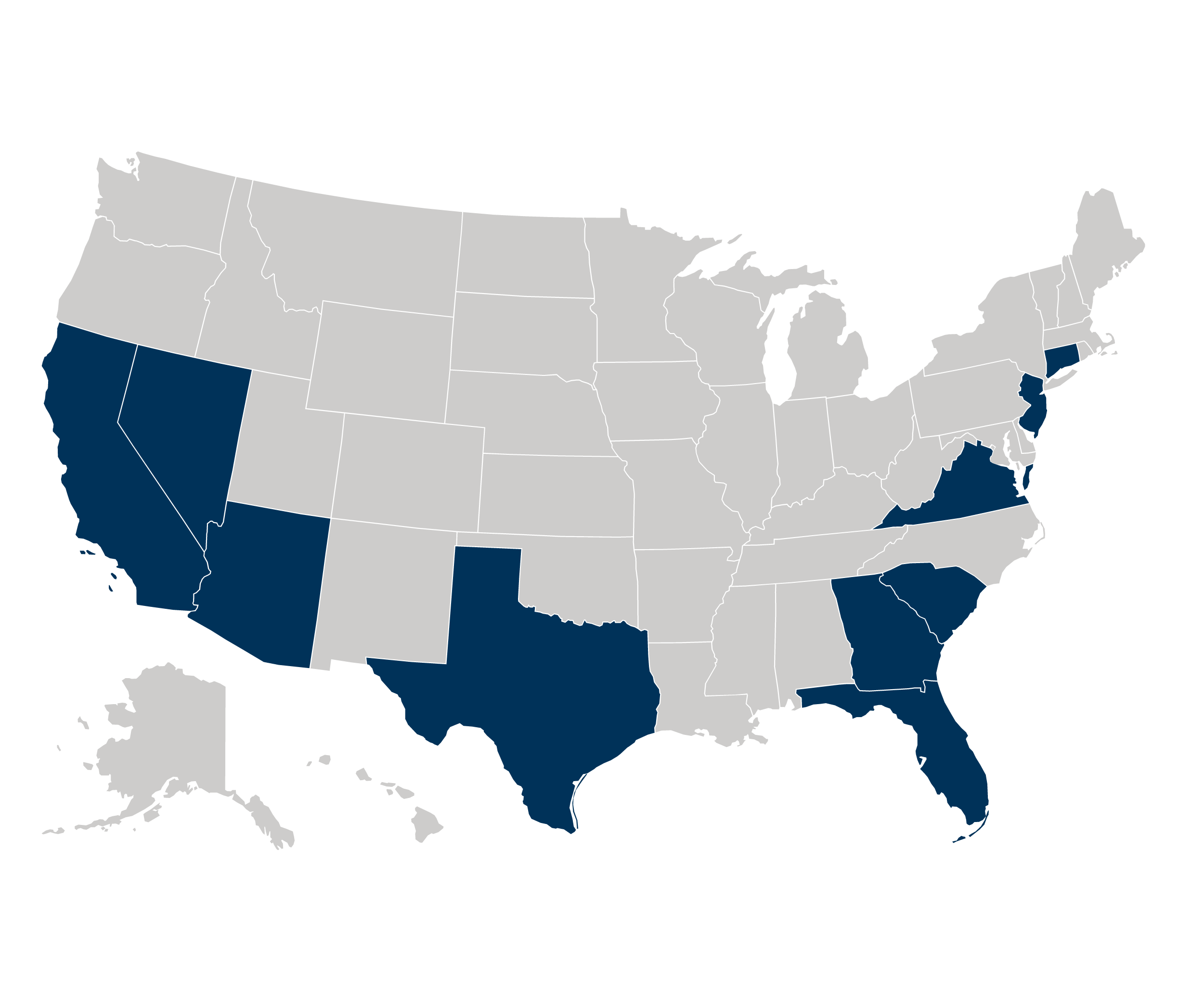 Available state maps for EquityAvail